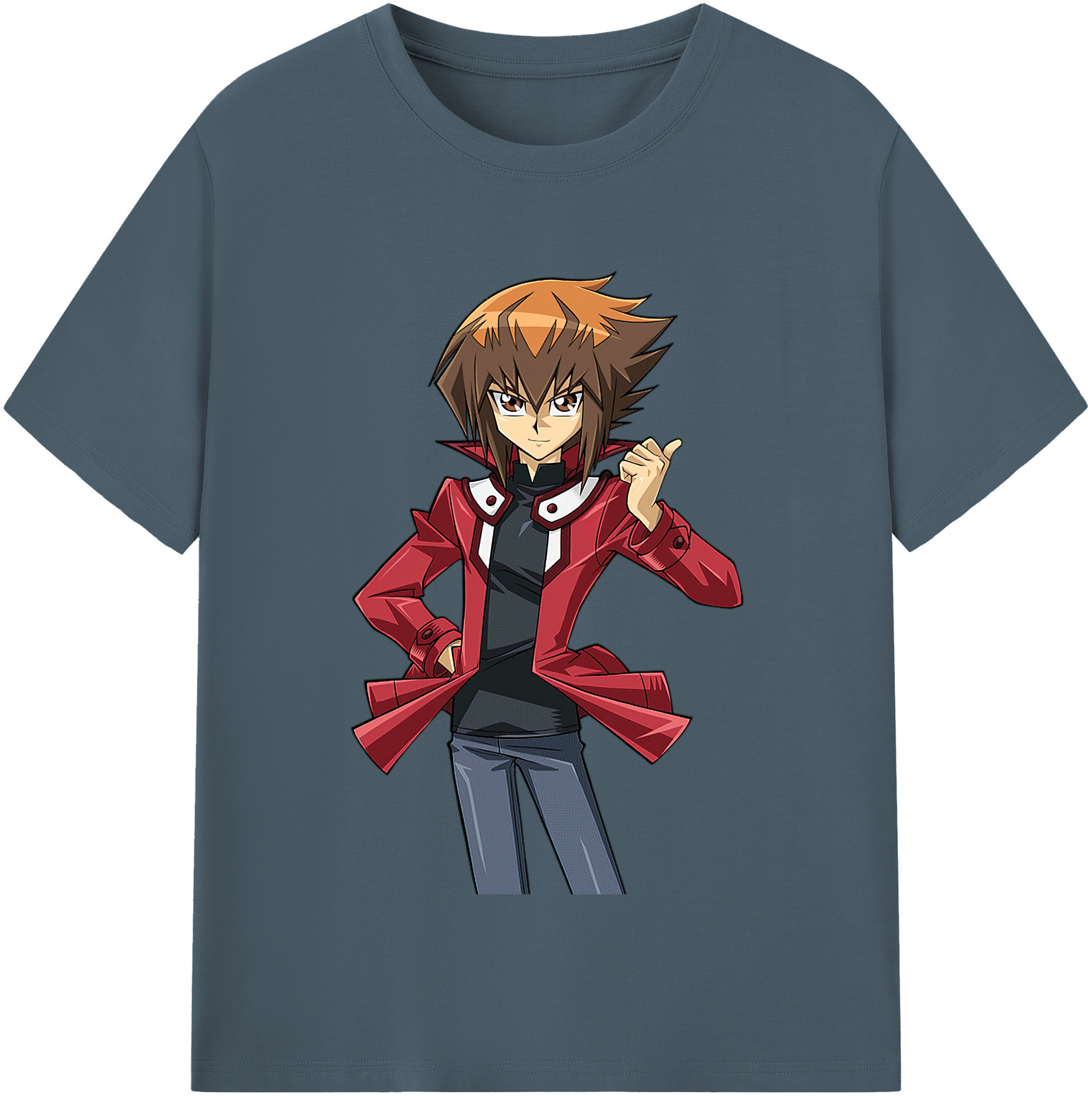 （画像用） 遊☆戯☆王 Yu-Gi-Oh! 綿100％半袖Tシャツ（フロントプリント）